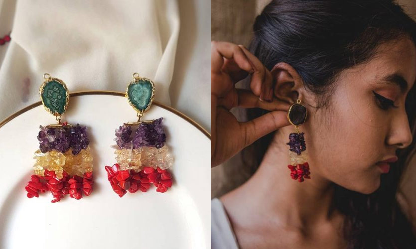 My Meera Store Uses Natural Stones For Each Piece Of Jewellery